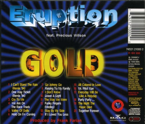 Eruption - Gold 20 Super Hits (1994)