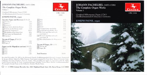 Joseph Payne - Pachelbel: Complete Organ Works (11 CD) (1996-2001)