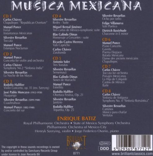 Batiz, Mexico City Phil Orch, Mexico State Sym Orch - Musica Mexicana (2008)