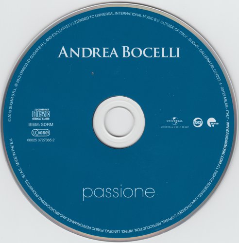 Andrea Bocelli - Passione (German Deluxe Edition) (2013) [Hi-Res]