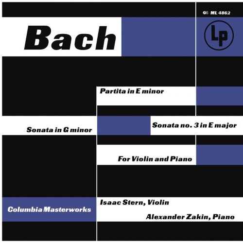 Isaac Stern - J.S. Bach: Violin Sonatas E Minor and E Major - C.P.E. Bach: Violin Sonata in G Minor, H. 542 (1954/2020)