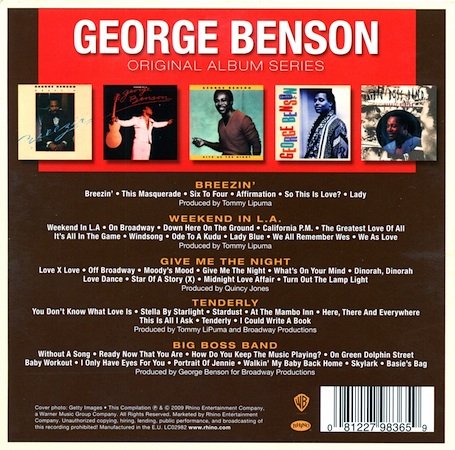 George Benson - Original Album Series (Box Set 5 Cd) (2009)
