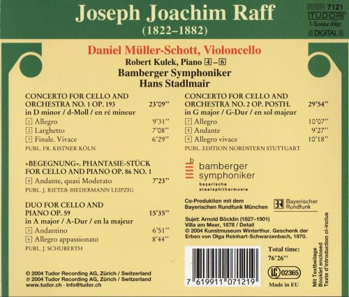 Daniel Müller-Schott - Raff: Cello Concertos (2004)