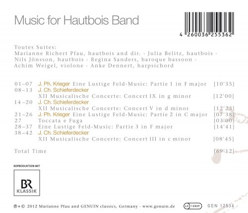 Marianne R. Pfau - Music for Hautbois Band (2012)