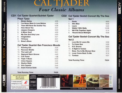 Cal Tjader - Four Classic Albums (2CD, 2018) CD-Rip