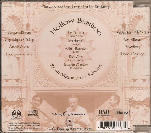 Ronu Majumdar, Ry Cooder, Jon Hassell, Abhijit Banerjee - Hollow Bamboo (2000/2002) [Hi-Res+SACD]