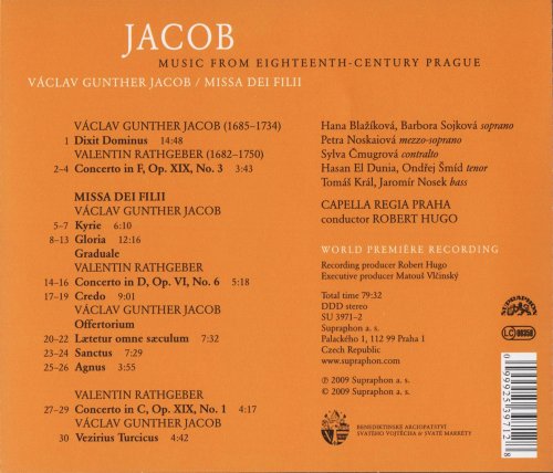 Hana Blazikova, Capella Regia Praha, Robert Hugo - V.G.Jacob: Missa dei Filii (2009)