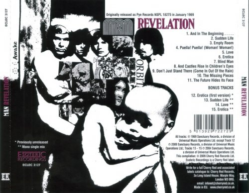 Man - Revelation (Reissue, Remastered, Expanded Edition) (1969/2009)