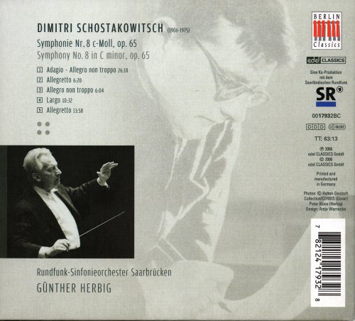Rundfunk Sinfonieorchester Saarbrucken, Gunther Herbig - Schostakowitsch: Symphony No. 8 (2006)