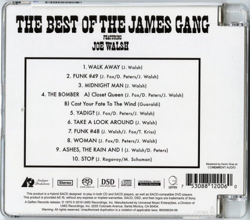 James Gang - The Best Of The James Gang featuring Joe Walsh (1973) [2019 SACD]