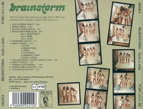 Brainstorm - Smile A While (Reissue) (1972/1996)