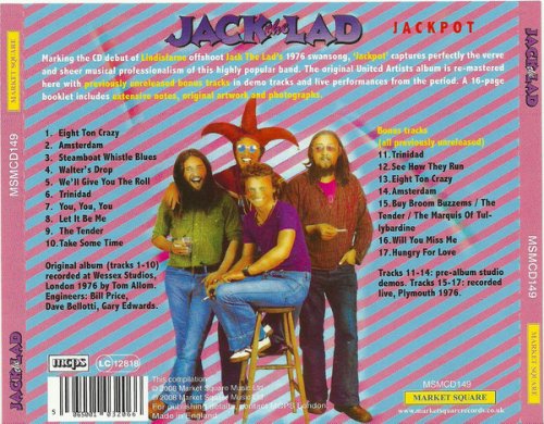 Jack The Lad - Jackpot (Reissue, Remastered) (1976/2008)