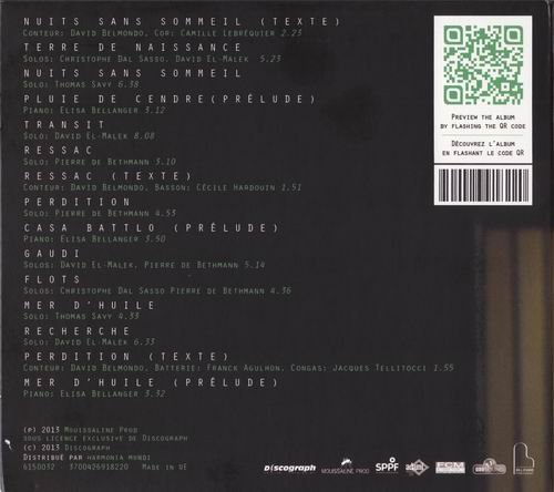 Christophe Dal Sasso - Ressac (2013) CD Rip