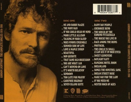 Gordon Lightfoot - The Complete Singles 1970-1980 (2019)