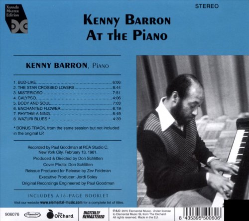 Kenny Barron - At the Piano (2015)