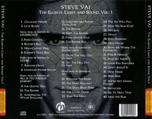 Steve Vai - The Elusive Light and Sound, Vol. 1 (2002)