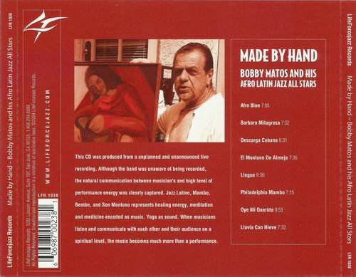 Bobby Matos - Made by Hand (2004)