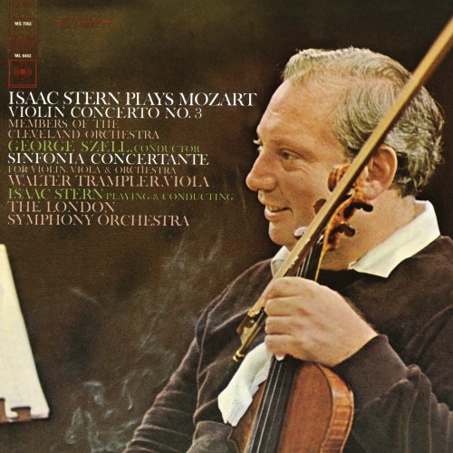 Isaac Stern - Mozart: Violin Concerto No. 3, K. 216 & Sinfonia concertante, K. 364 (Remastered) (2020) [Hi-Res]