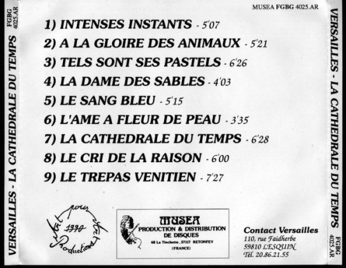 Versailles - La Cathedrale Du Temps (1990)