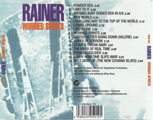 Rainer - Worried Spirits (1993)