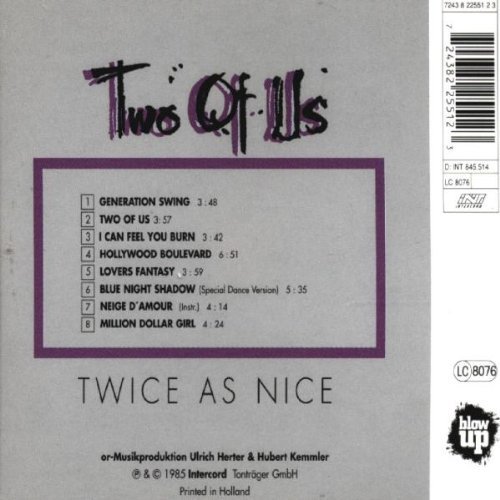 Two Of Us - Twice As Nice (1996)