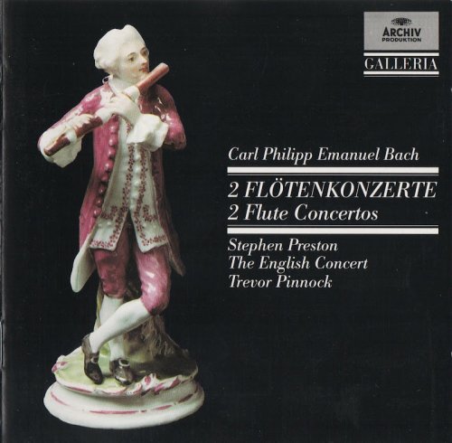 Stephen Preston - C.P.E. Bach: Flute Concertos (1981)