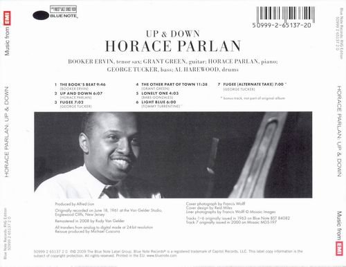 Horace Parlan - Up & Down (1961) {RVG Edition}