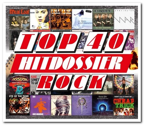 VA - Top 40 Hitdossier Rock [4CD Box Set] (2020)