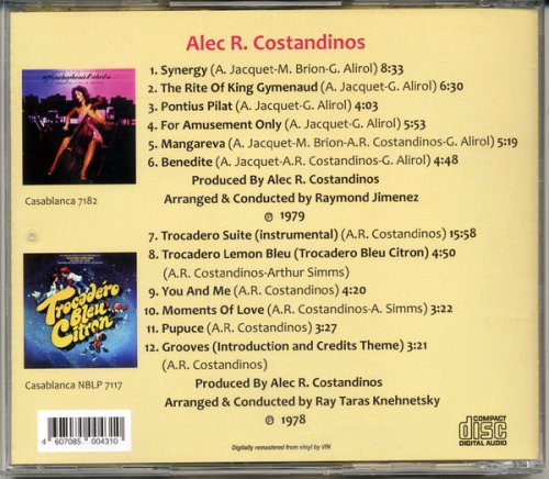 Alec R. Costandinos - Alec R. Costandinos & The Syncophonic Orchestra Featuring Alirol & Jacquet - Trocadero Lemon Blue (2014)