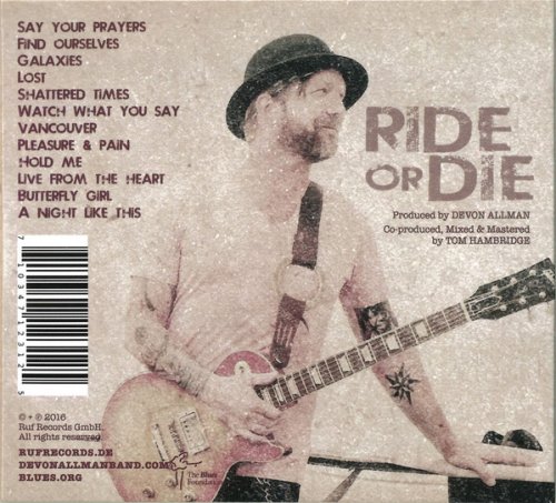 Devon Allman - Ride Or Die (2016)