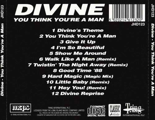 Divine - You Think You're A Man (1992) lossless