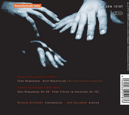 Nicolas Altstaedt - Killmayer & Schumann (2010)