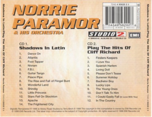 Norrie Paramor and his Orchestra - Shadows In Latin / Plays The Hits of Cliff Richard (1998)