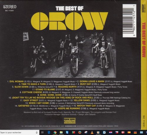 Crow - The Best of Crow (Remastered) (2013)
