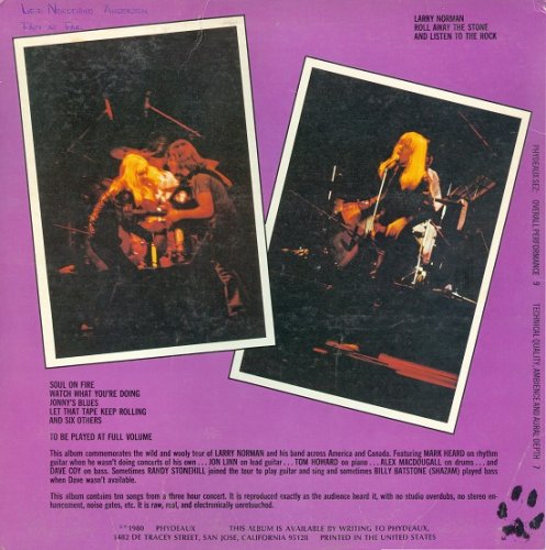 Larry Norman - Roll Away The Stone (And Listen To The Rock) (Reissue) (1980/2003)