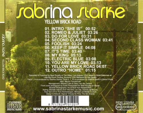 Sabrina Starke - Yellow Brick Road (2008) CD-Rip