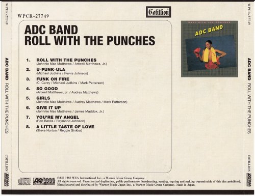 ADC Band ‎- Roll With The Punches (1982) [2014 Atlantic 1000 R&B Best Collection] CD-Rip