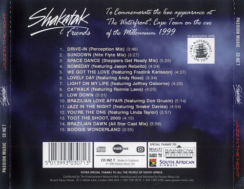 Shakatak & Friends - Jazz In The Night (1999)
