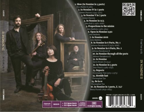 Fretwork - In Nomine II (2019) CD-Rip