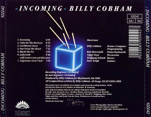 Billy Cobham - Incoming (1989) CD Rip