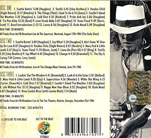 Stevie Ray Vaughan - Transmission Impossible (3 CD Box set, Collector's Edition) (2015)