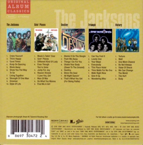 The Jacksons - Original Album Classics (5CD Box Set) (2008)
