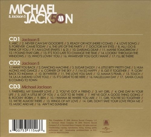 Michael Jackson & Jackson 5 - The Motown Years (3 CD Box Set) (2008)