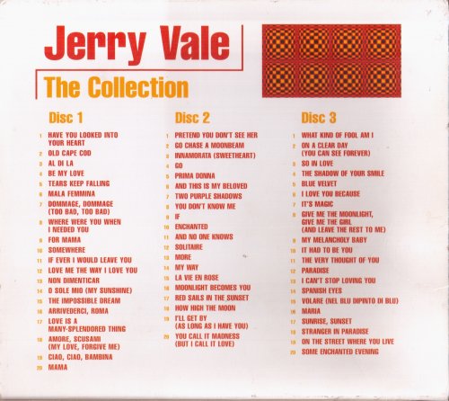 Jerry Vale - The Collection (3 CD BoxSet) (2004)