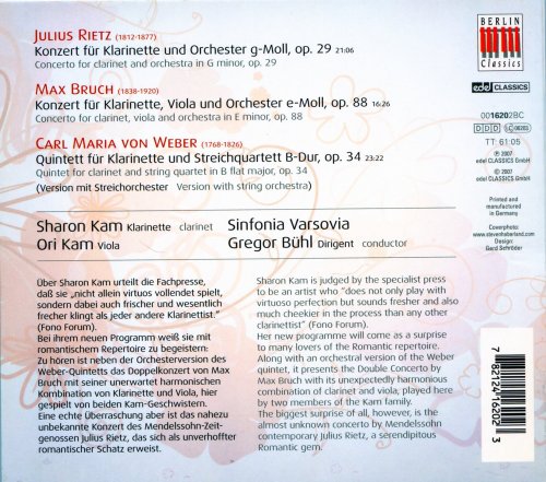 Sharon Kam - The Romantic Clarinet (2007)