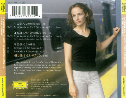 Helen Grimaud - Chopin / Rachmaninov (2005)