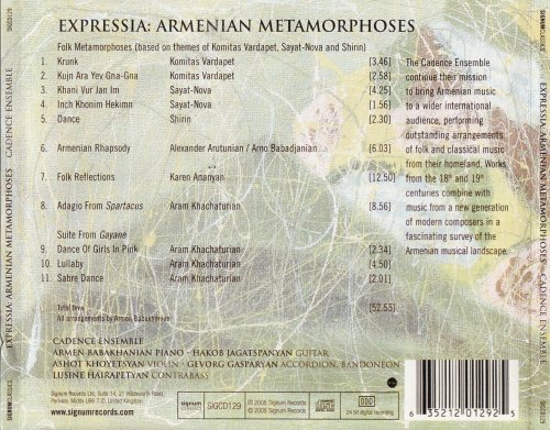 Cadence Ensemble - Expressia: Armenian Metamorphoses (2008)