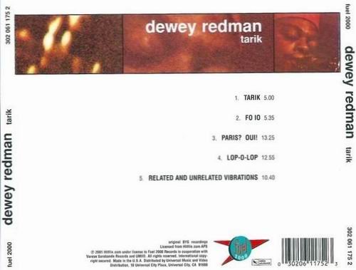Dewey Redman - Tarik (1969) CD Rip