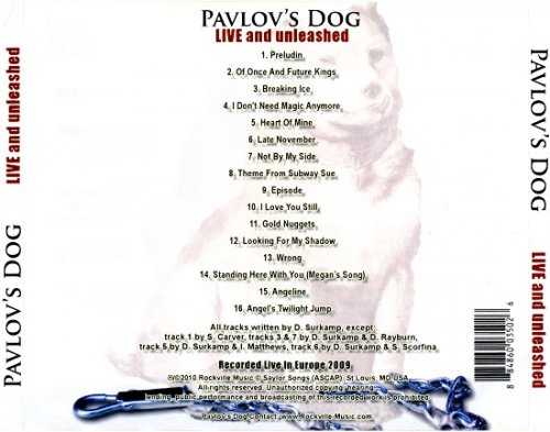 Pavlov's Dog - Live And Unleashed (2010)