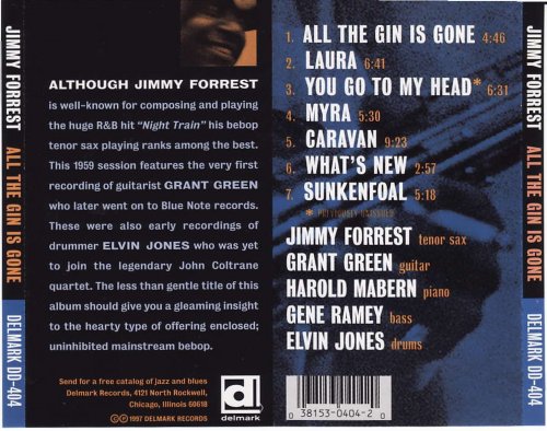 Jimmy Forrest - All the Gin Is Gone (1959/1997) CD-Rip